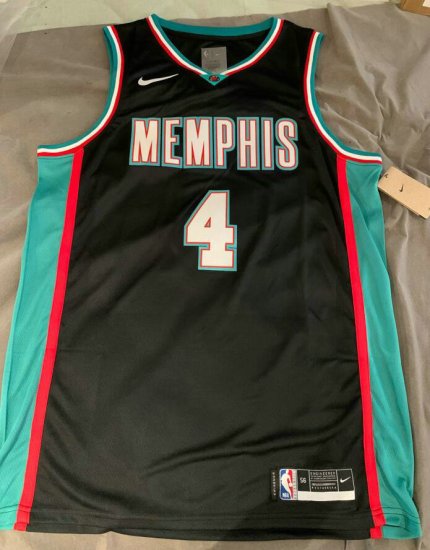 NBA 4 adams Memphis Grizzlies 20-21 Maillot noir